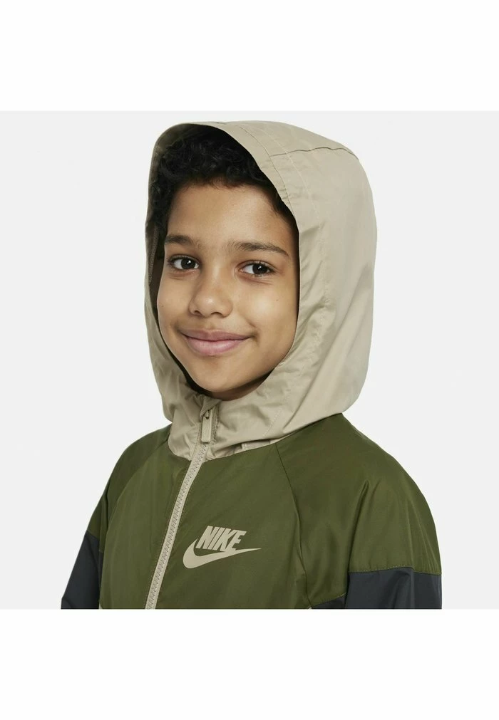 Nike Sportswear UNISEX - Summer Jacket - Khaki Rough Green Black Khaki - Image 4